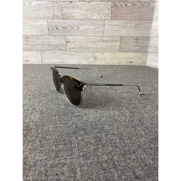 DOLCE GABBANA SUNGLASSES DG4333 Havana Crystal Oversized Gradient Lens main image 4